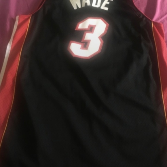 AUTHENTIC MIAMI HEAT JERSEY- WADE - Picture 2 of 7